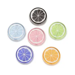 Printed Transparent Acrylic Beads