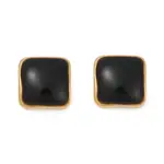 304 Stainless Steel Enamel Stud Earrings