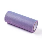 Rainbow Glitter Netting Fabric Sparkling Tulle Roll