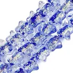 Handmade Foil Glass Beads Strands