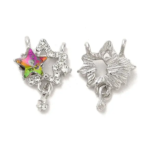 Zinc Alloy Crystal Pendants