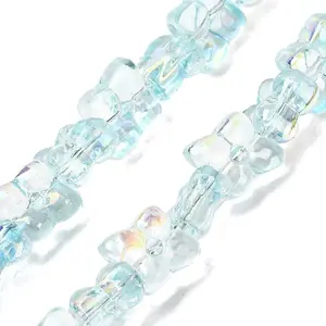 Transparent Glass Beads Strands