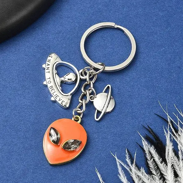 Alloy Enamel Keychain