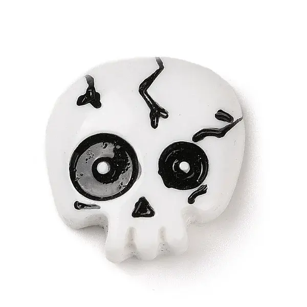 Skull Halloween Opaque Resin Decoden Cabochons