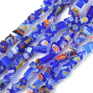 Handmade Millefiori Lampwork Beads Strands