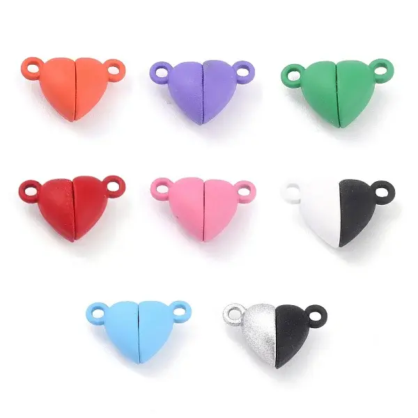 Alloy Magnetic Clasps with Loops