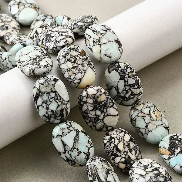 Synthetic Turquoise Beads Strands