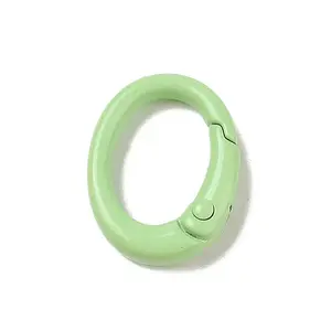 Spray Painted Alloy Spring Gate Rings