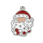 Christmas Theme Alloy Enamel Pendants