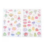 2Pcs 2 Styles PET Self-Adhesive Stickers