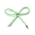 Alloy & Glass Seed Beads Bowknot Chandelier Component Links