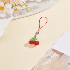 1Pc Alloy & Acrylic Mobile Straps