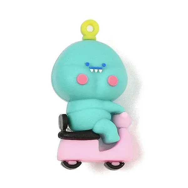 Plastic Cartoon Animal Figures Pendants