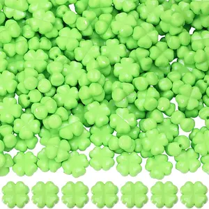200Pcs Opaque Acrylic Beads