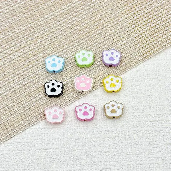 Baking Paint Alloy Enamel Beads