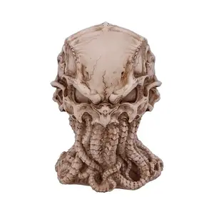 Resin Skull Octopus Figurines Ornaments
