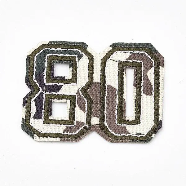 Computerized Embroidery Cloth Iron On/Sew On Patches