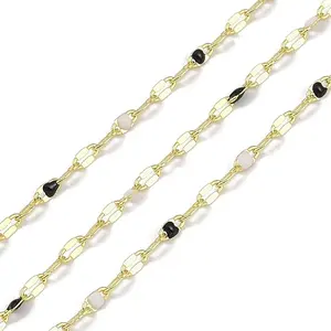 Rack Plating Brass Dapped Chains