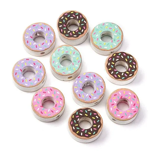 Printed Wood Beads