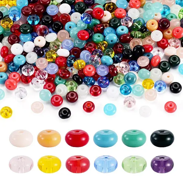 300Pcs Glass Seed Beads