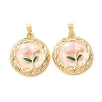 Brass Enamel Pendants