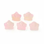 Two Tone Transparent Spray Painted Glass Beads