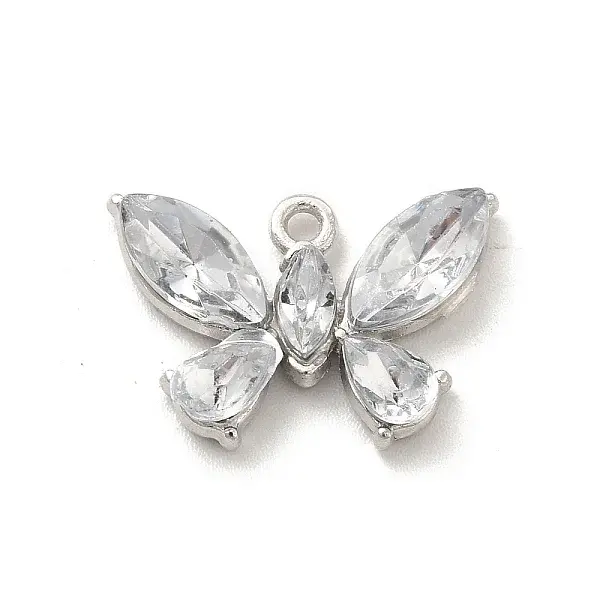 Alloy Cubic Zirconia Pendants