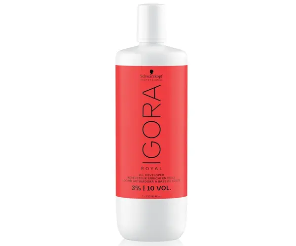 Oxidační krém Schwarzkopf Professional Igora Royal Oil Developer 3% - 1000 ml + dárek zdarma