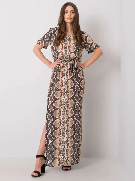 Dress-LK-SK-507343.07P-beige