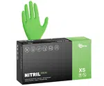 Nitrilové rukavice Espeon Nitril Ideal - 100 ks, zelené, velikost XS (100152) + dárek zdarma