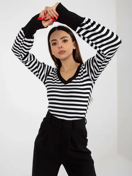 Blouse-RV-BZ-8612.03-black-white
