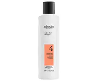 Čisticí šampon pro silně řídnoucí barvené vlasy Nioxin System 4 Scalp + Hair Shampoo - 300 ml (99350179999) + dárek zdarma