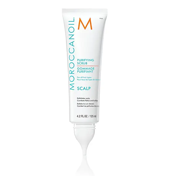 Předšamponový čisticí peeling pro zdravou pokožku hlavy Moroccanoil Scalp Purifying Scrub - 125 ml + dárek zdarma