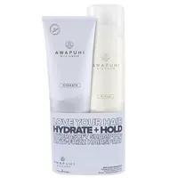 Sada pro hydrataci a styling vlasů Paul Mitchell Awapuhi Hydrate and Hold Save Duo - šampon + fixační sprej (731250) + dárek zdarma