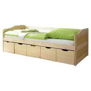 Livetastic POSTEL S ÚLOŽNÝM PROSTOREM, 90/200 cm barvy borovice