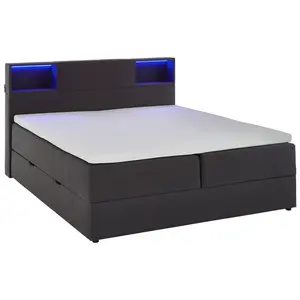 Xora POSTEL BOXSPRING, 160/200 cm, antracitová