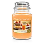 Yankee Candle Aromatická svíčka Classic velká Farm Fresh Peach 623 g