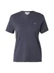 Calvin Klein Jeans Tričko 'Monogram'  zafírová