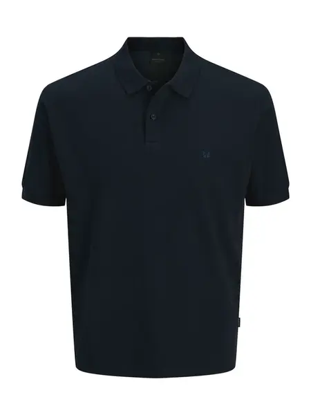 Jack & Jones Plus Tričko 'JPRBLAWESTON'  tmavomodrá