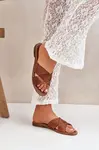 Kožené Dámské Pantofle Lewski Shoes
