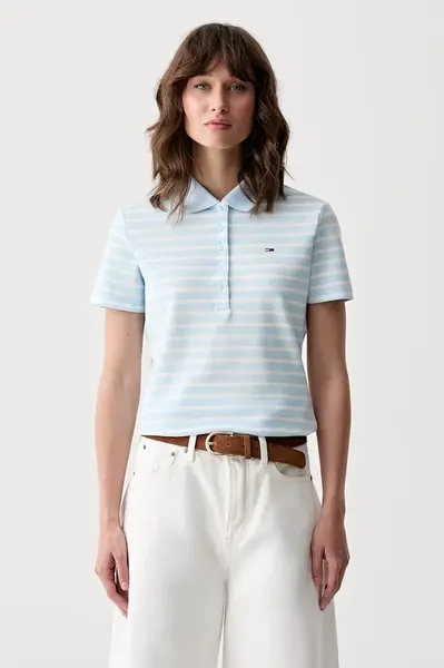 Tommy Jeans  polo dámské bavlněné