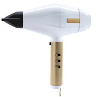 Profesionální fén na vlasy BaByliss Pro WhiteFX FXBDW1E - 2200 W, bílý + dárek zdarma