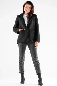 Awama Woman's Coat A545 Black