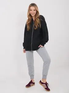 Černá oversize mikina