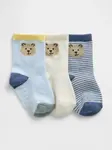 GAP Detské ponožky Brannan Bear, 3 páry - Chlapci