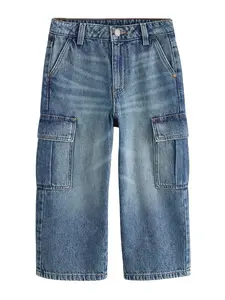 Next Džínsy  modrá denim