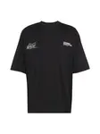 JACK & JONES Tričko 'JCOArch'  čierna / biela
