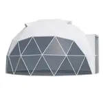 Kupolový stan FI 5M - 20 m2 sklenené dvere