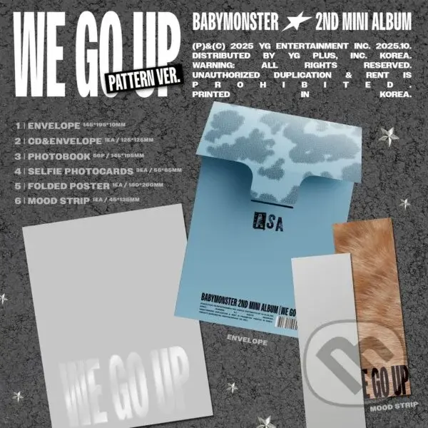 Babymonster:  We Go Up / Pattern - Rora