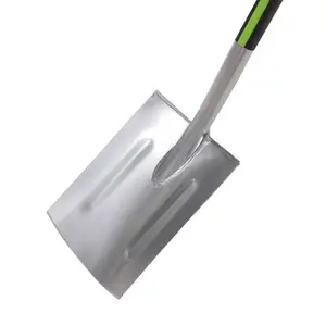 Rýč rovný, kovová násada, STALCO PERFECT